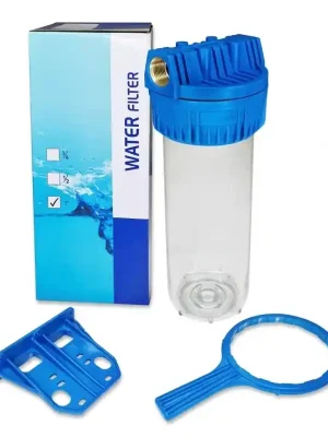 WATERFILTER Průhledný filtr 1/2" SX - 10" s přislušenstvím Lage Kosten
